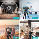 KINGJOY 60” Camera Tripod with Carry Bag Lightweight Travel B08JLPR5NN - Black - Brand New