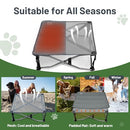 Timber Ridge Small Elevated Dog Bed 3-in-1 Portable Folding Removable Pad Mat - Brand New
