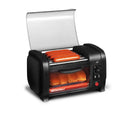 ELITE GOURMET HOT DOG TOASTER OVEN 4 BUN CAPACITY EHD-051B - BLACK - Like New