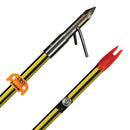 AMS Bowfishing Carbon Spined Arrow w/Chaos FX Point & AMS EverGlide - Black - Brand New