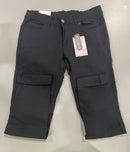 GALAXY BY HARVIC GIRLS SCHOOL UNIFORM PANTS - SIZE: YOUTH 3/4 - BLACK - Brand New