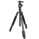 Sirui ET-2204 Carbon Fiber Tripod with E-20 Ball Head - 57.1" Max Height - Brand New