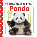 DK BABY TOUCH AND FEEL PANDA - WHITE/RED - Like New