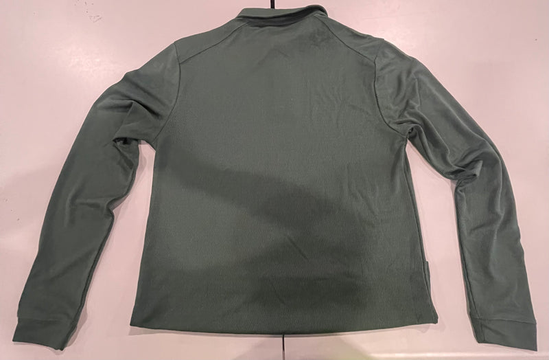 PGA TOUR PGA MEN'S SURPRISE LONG SLEEVE POLO - SIZE: MEN S - GREEN - Like New