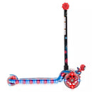 HUFFY MARVEL SPIDEY HIS AMAZING FRIENDS 3-WHEEL SCOOTER LED LIGHTS - RED/BLUE - Brand New
