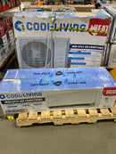 COOL-LIVING 24,000 BTU MINI SPLIT DUCTLESS AC/HEATER (220V/20 SEER) - WHITE - Like New