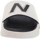NEW BALANCE MEN'S FRESH FOAM 200 V1 SLIDE SANDAL SIZE: MEN 11 WHITE/NAVY - Like New