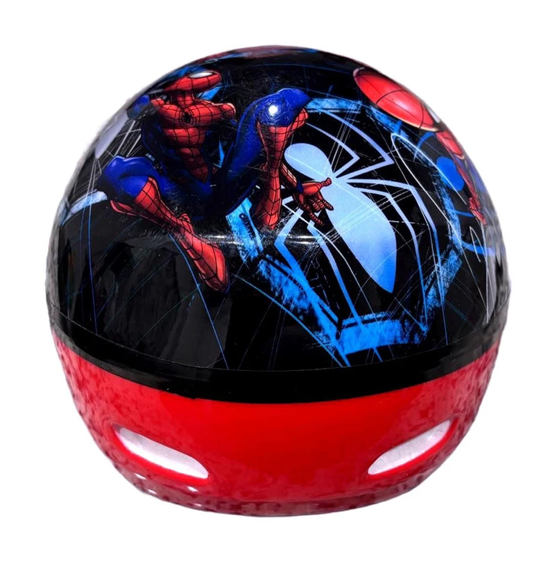 MARVEL SPIDER-MAN KIDS HELMET - SIZE 48-52 CM - RED - Like New
