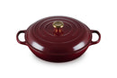 LE CREUSET ENAMELED CAST IRON SIGNATURE BRAISER 3.5 QT - RHONE - Like New