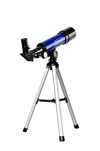 COLEMAN 360X50 REFRACTOR TELESCOPE KIT C36050-BL - BLUE Like New