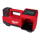 MILWAUKEE M18 18-VOLT LITHIUM-ION CORDLESS INFLATOR TOOL ONLY - - Scratch & Dent