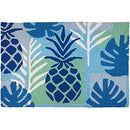 B077J66ZJ4 Pineapple Themed Rug Fruit Themed Rug Palm Leaves Rug - Brand New