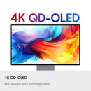 SAMSUNG 32” OLED M9 SMART MONITOR 4K QD-OLED 165HZ 0.03MS LS32FM902SNXZA - GRAY - Like New