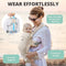 PLATEAU ELK BABY CARRIERS BABY CARRIER WITH HIP SEAT 9 IN 1 FRONT FACING BLACK - Like New
