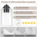 VERRON 5-LIGHT MATTE BLACK BATHROOM LIGHT FIXTURES, 31" MODERN VANITY LIGHTING - Like New