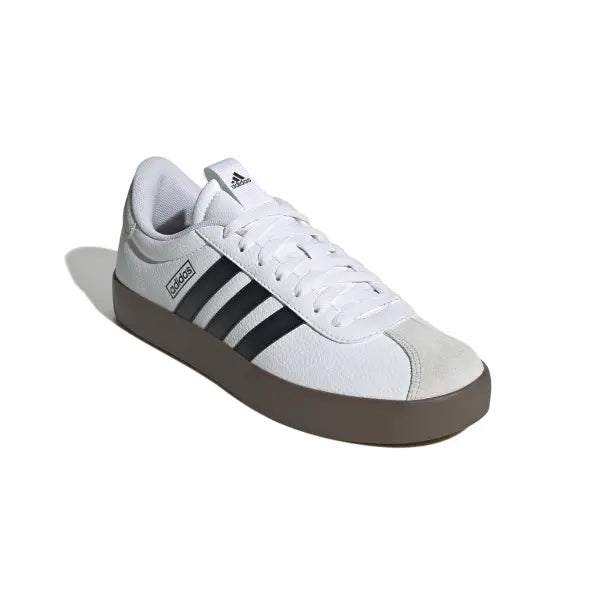 ADIDAS TRAINERS VL COURT 3.0 - SIZE: MEN 11 (AU/UK M10.5) - WHITE/BLACK - Like New