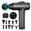 ATAZUA Massage Gun, LASPI Deep Tissue Percussion Muscle Massage Gun - Gray - Like New