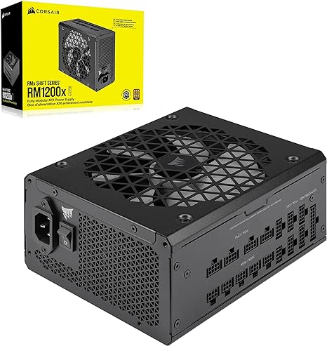 Corsair RM1200x Shift Fully Modular ATX Power Supply RM1200X - Black Like New