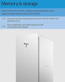 HP Envy Desktop I9 16 GB 1 TB SSD RTX 3070 TE02-0042 - Silver - Like New