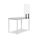 MASTERVISION PROTECTOR SERIES FRAMELESS GLASS DESKTOP DIVIDER 55.1 X 0.16 X 35.4 - Brand New
