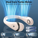 MSEVC FOLDABLE NECK FAN WHITE - PINK - Like New