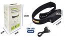 MACHFALLY Rechargeable LED Headlamps Multi-purpose 350Lumens, LX200 - BLACK - Like New