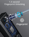 eufy Security E130 Smart Lock Entry Door Lock - Black T8510111 Like New
