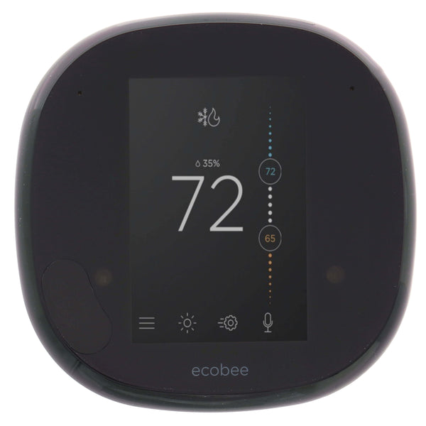ECCOBEE4 SMART THERMOSTAT WITH BUILT-IN ALEXA (NO SENSOR) - Like New