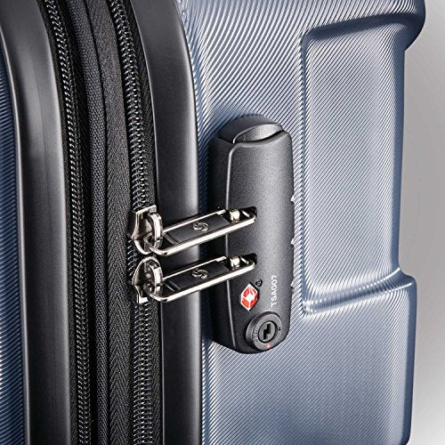 SAMSONITE CENTRIC HARDSIDE EXPANDABLE LUGGAGE WHEELS 28" - BLUE SLATE - Brand New