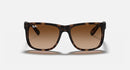 RAY-BAN JUSTIN 710/13 FRAME LENSES DARK BROWN SIZE - 54/16MM - - Scratch & Dent