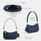 Coach Swinger Bag 20 in Signature Denim, LH/Deep Blue Multi - Brand New