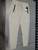 RUDOLPH MEN'S COTTON FLEECE JOGGERS - SIZE: MEN M - NATURAL - Like New