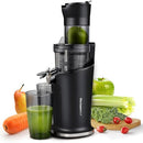 ELITE GOURMET WHOLE FRUIT 3” FEEDING CHUTE SLOW JUICER EJX017 - BLACK - Like New
