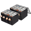 STORAGEIDEAS Organizers (shoes) Fabric, Storage Box Container, 2 Pack - Black - Like New