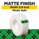 Scotch Magic Office Tape Refills, 3/4" x 1000" Roll, Clear, 12/Pack - Brand New