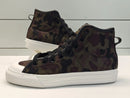 ADIDAS NIZZA HIGH RF CAMO HQ8536 HI TOP CASUAL CANVAS SNEAKERS 9.5 - GREEN CAMO - Brand New