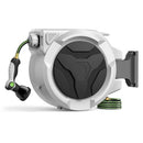 CASINCE 100 FT X 1/2 INCH RETRACTABLE GARDEN HOSE REEL - SILVER - Brand New