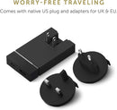 Native Union Smart Charger 18W with USB-A and USB-C ports - Slate - Brand New