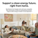 GOOGLE NEST LEARNING THERMOSTAT 3RD GEN PROGRAMMABLE SMART A0013 - MIRROR BLACK - Like New