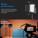 Neewer 2 Packs 660 RGB Led Light APP Control Photography Video Lighting Kit - Like New