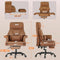 ELABEST C39 CROSS LEGGED OFFICE CHAIR ERGONOMIC RECLINER BIG AND TALL - BROWN - Like New