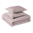 AMAZON BASIC BRUSHED MICROFIBER COMFORTER 3-PIECE QUEEN/FULL - PURPLE - Brand New