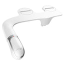 BIO BIDET SLIMTWIST BIDET ATTACHMENT, NON ELECTRIC, RETRACTABLE DUAL - WHITE - Like New