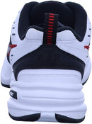 NIKE MEN'S AIR MONARCH IV GYMNASTICS SHOE - SIZE: MEN 11.5 - WHITE BLACK RED - Like New