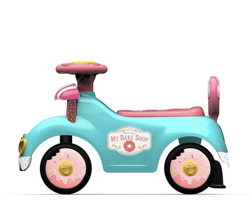 UP AND GROW BAKE SHOP RIDE ON FOR TODDLER GIRLS 12 MONTHS 3 YEAR OLD - BLUE/PINK - Like New