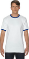 G860 Gildan Adult Ringer T-Shirt New