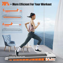 WALKING PAD TREADMILL WITH INCLINE, UNDER DESK, 300+ LBS WEIGHT, M1 - WHITE - Like New