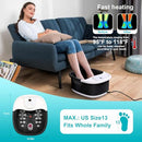 ECARBME FOOT SPA BATH MASSAGER WITH HEAT MM-20M-9 - BLACK - Like New