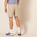 AMAZON ESSENTIALS MEN'S 7" STRETCH CHINO SHORTS - SIZE: MEN 30 - TAN - Brand New