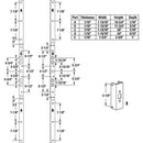 Prime-Line U 11026 Jamb Repair and Reinforcement Kit, 59-1/2 In. - White - Brand New
